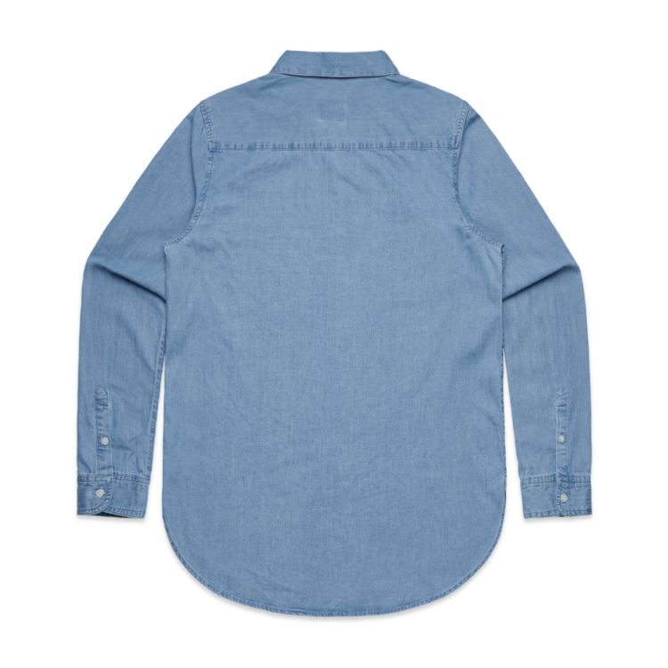 Picture of Wo's Blue Denim Shirt