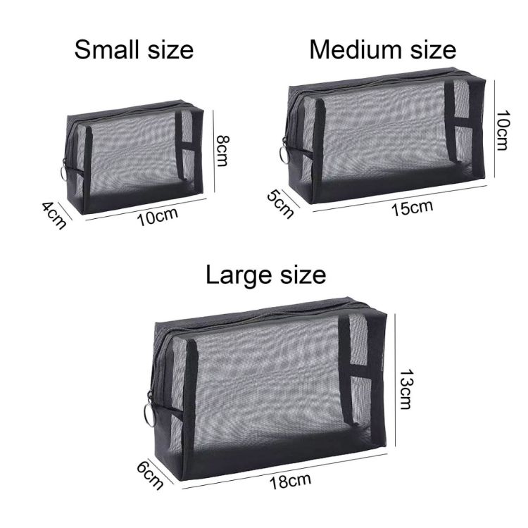 Picture of Nylon Mesh Cosmetic Bag