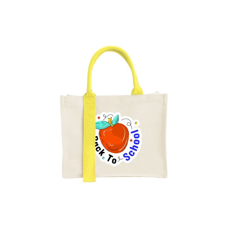 Picture of Horizontal Canvas Tote Bag