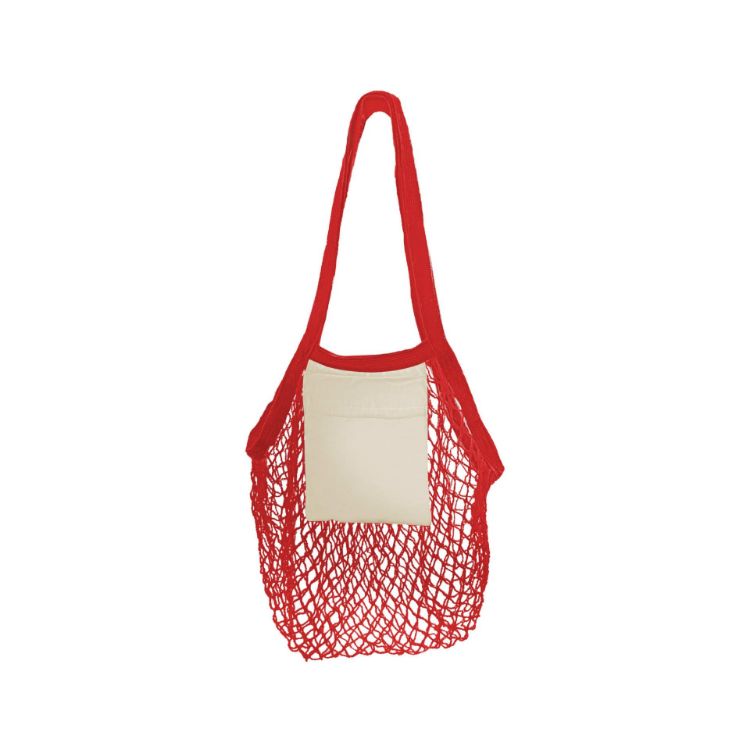 Picture of Mesh Foldaway Cotton Tote bag