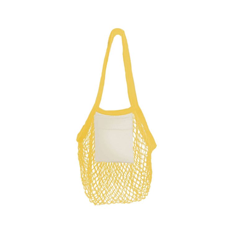 Picture of Mesh Foldaway Cotton Tote bag