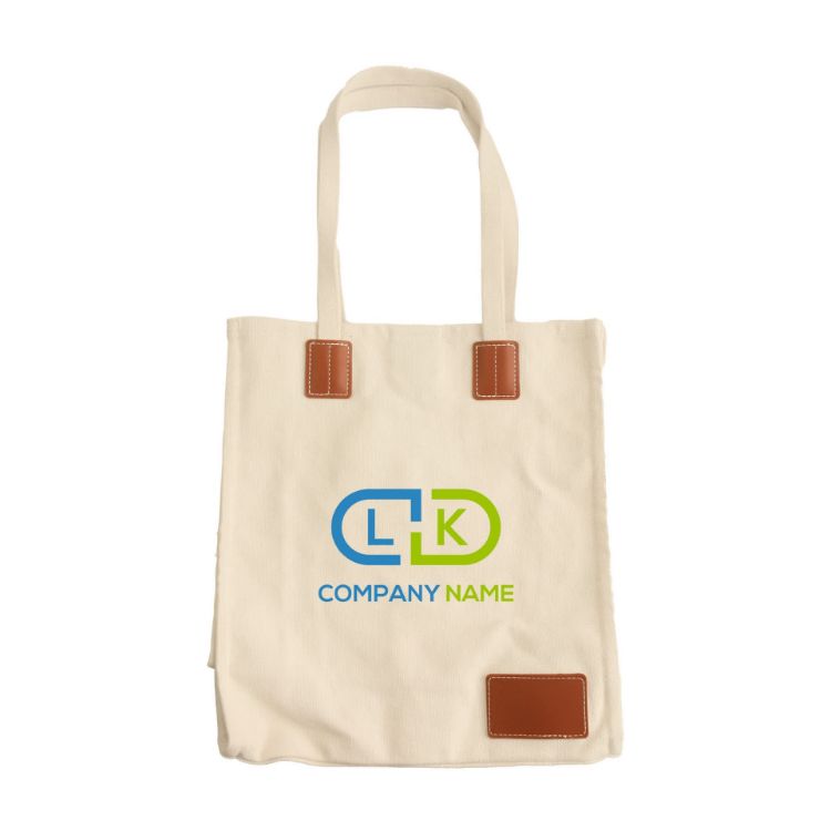 Picture of 450gsm Canvas Bag With Magnetic Snap