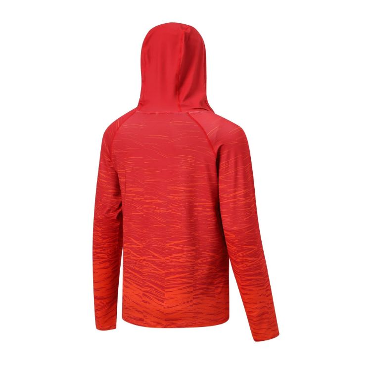 Picture of Men's Polyester Spandex Sublimated Sun Protection Hoodie