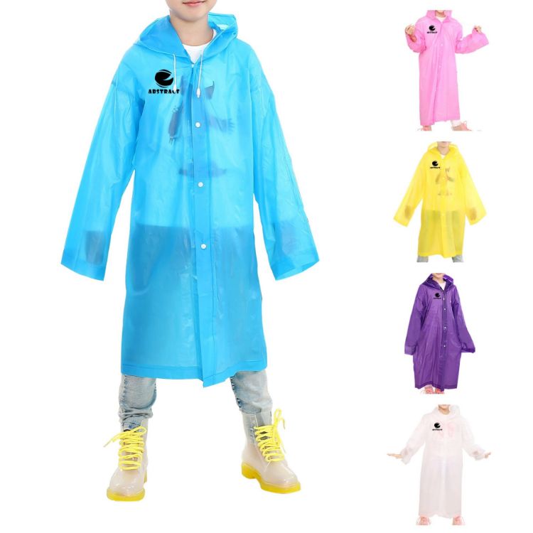 Picture of Kids EVA Reusable Raincoat