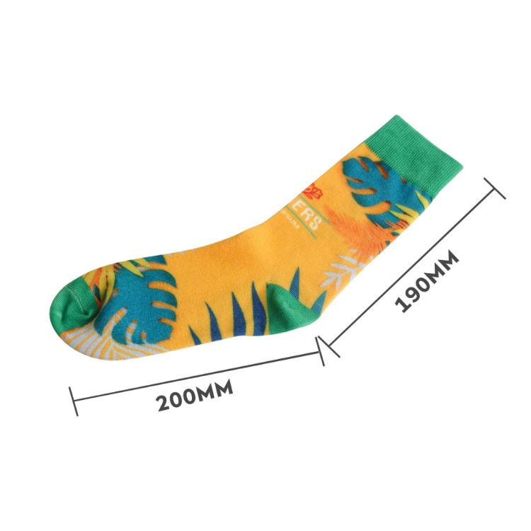 Picture of Crew Regular Digital Printed Socks