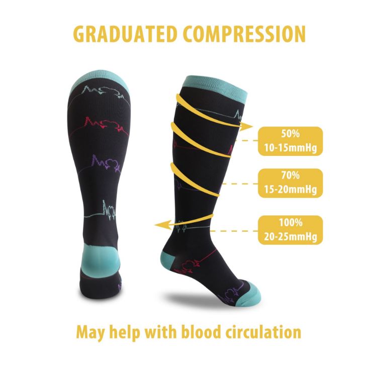 Picture of Plus Size Compression Socks