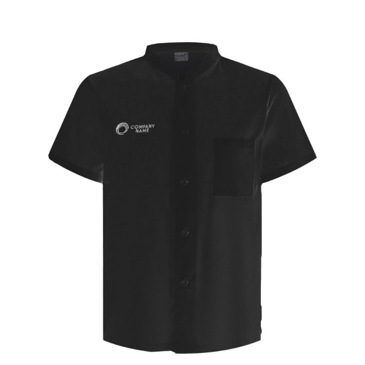 Picture of Classic Short Sleeves Single Breasted Chef Jacket