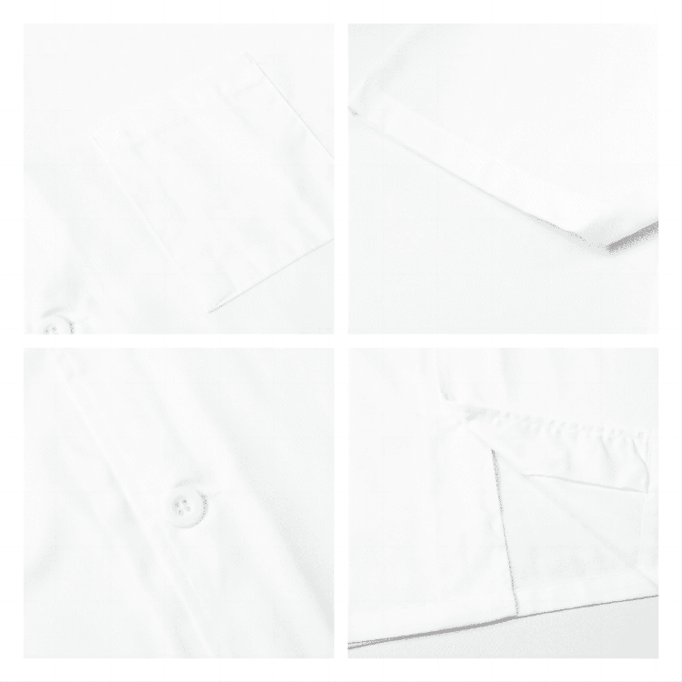 Picture of Classic Short Sleeves Single Breasted Chef Jacket