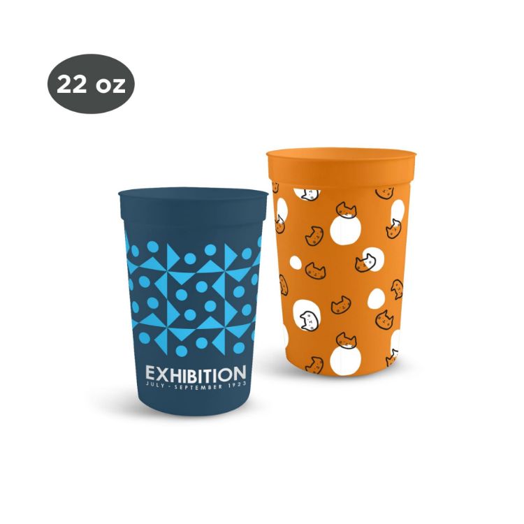 Picture of 650ml Plastic Stadium Cup