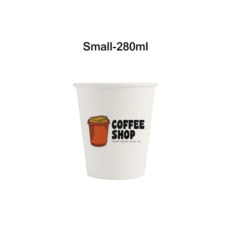 Picture of PLA Single Wall Compostable Paper Cups