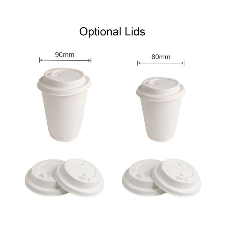 Picture of Home Compostable Aqueous Double Wall Paper Cups