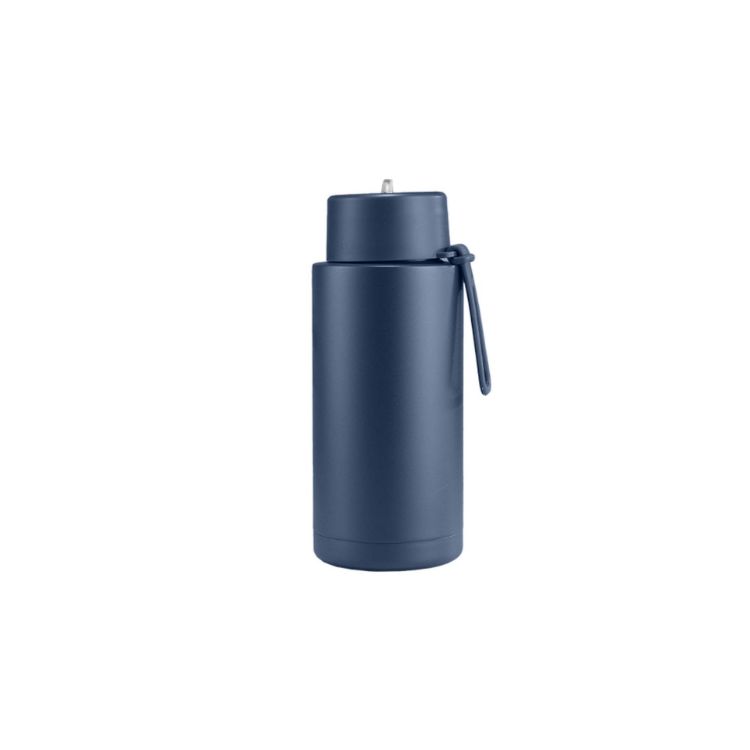 Picture of 1L Stainless Steel Bottle with Straw Lid