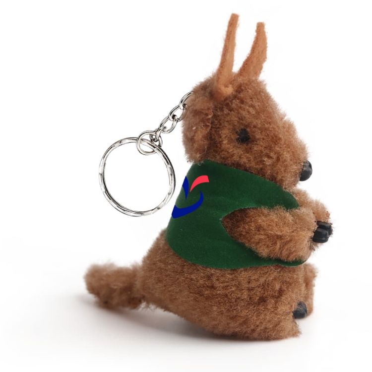 Picture of Kangaroo Clip on Stuffed Plush Toy