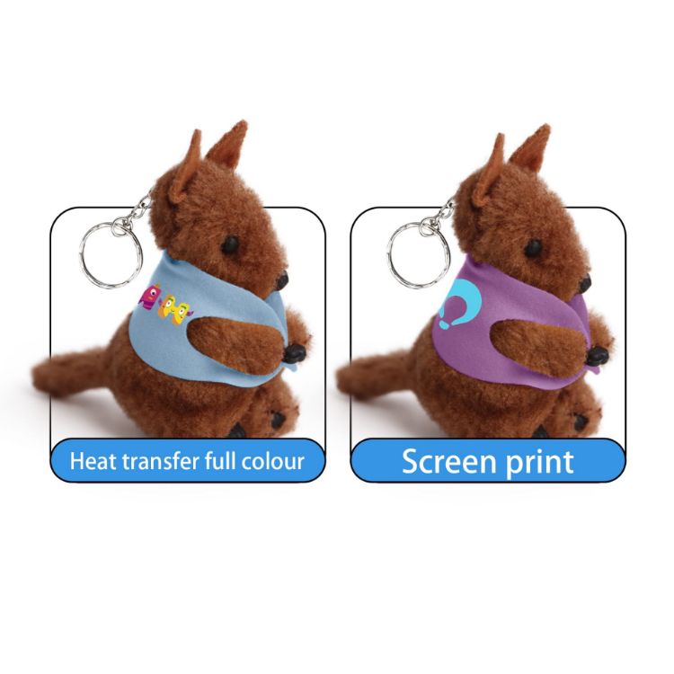 Picture of Kangaroo Clip on Stuffed Plush Toy