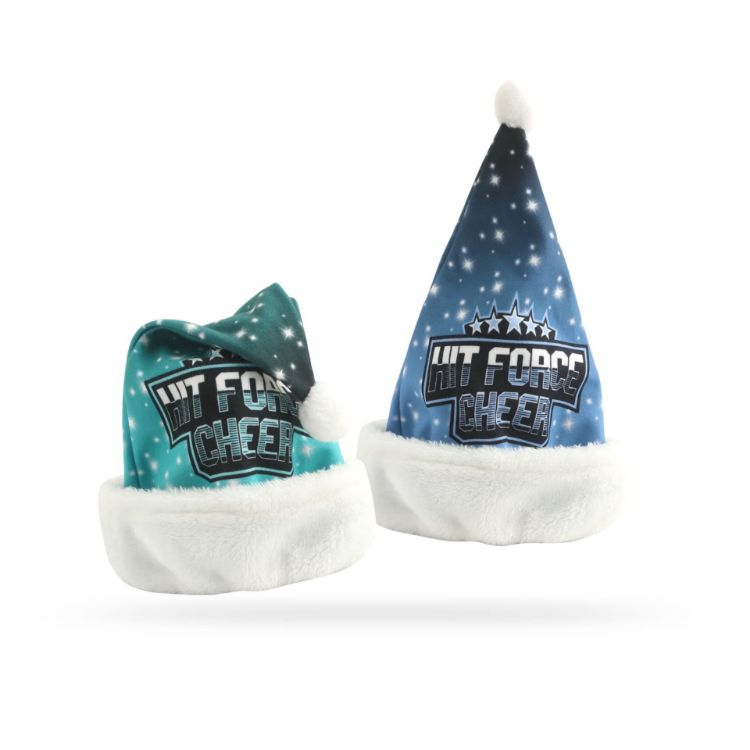Picture of Full Colour Premium Regular Santa Hat