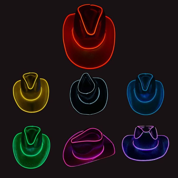 Picture of Light Up Cowboy Hats
