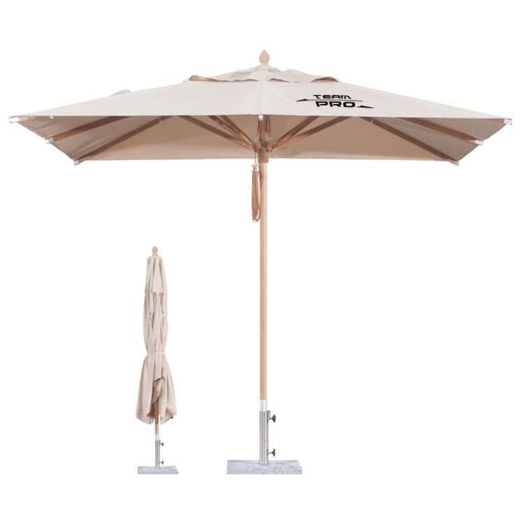 Picture of 4x4m Wind-resistant Square Stock Colour Outdoor Umbrella