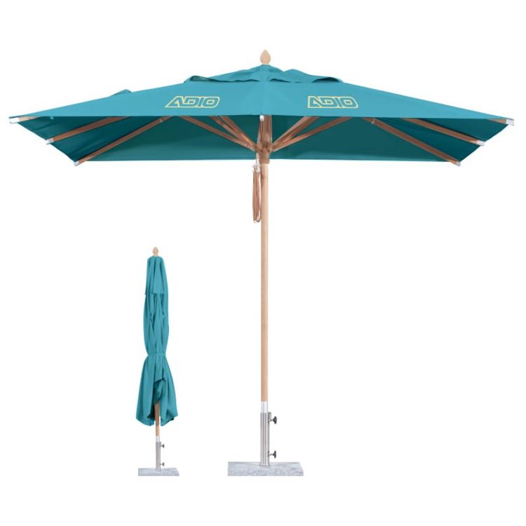 Picture of 3x3m Wind-resistant Square Stock Colour Outdoor Umbrella