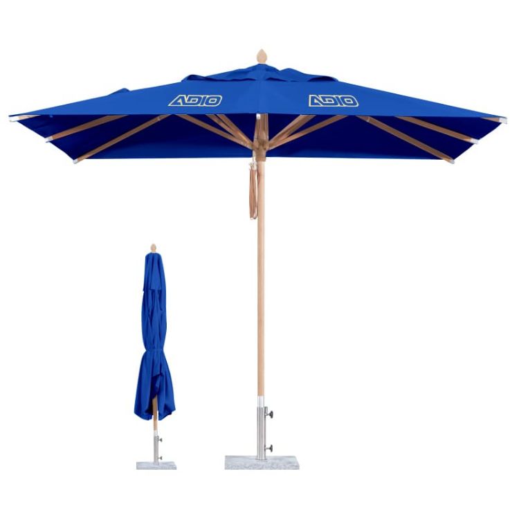 Picture of 3x3m Wind-resistant Square Stock Colour Outdoor Umbrella