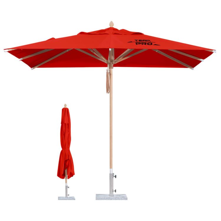 Picture of 2x2m Wind-resistant Square Stock Colour Outdoor Umbrella