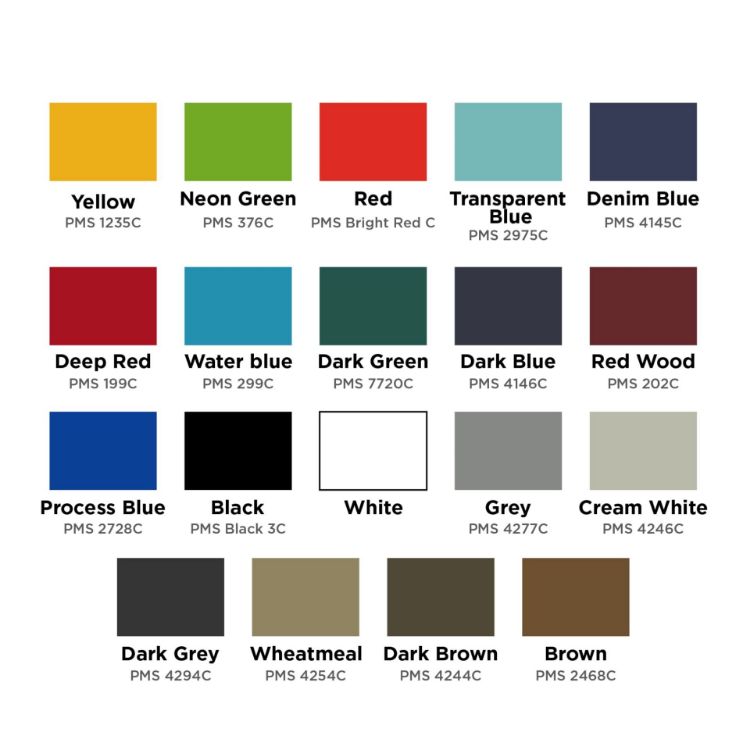 Picture of 2x2m Wind-resistant Square Stock Colour Outdoor Umbrella