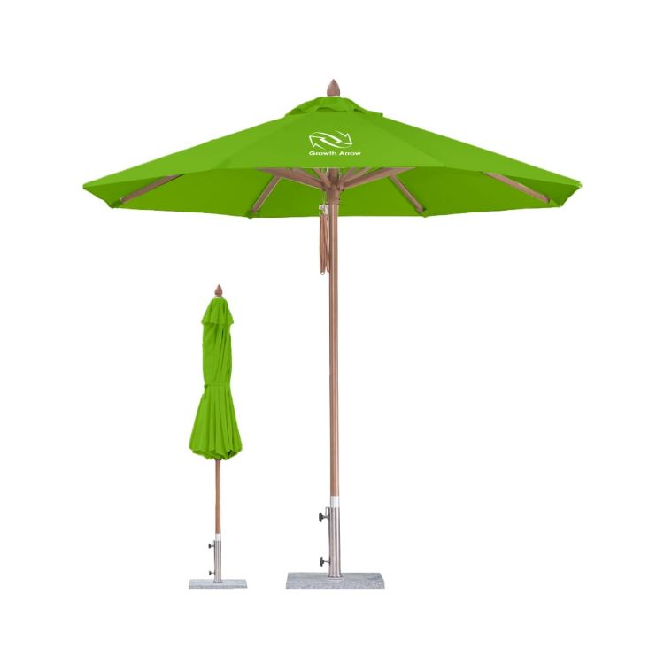 Picture of 3x3m Wind-resistant Octagon Stock Colour Outdoor Umbrella