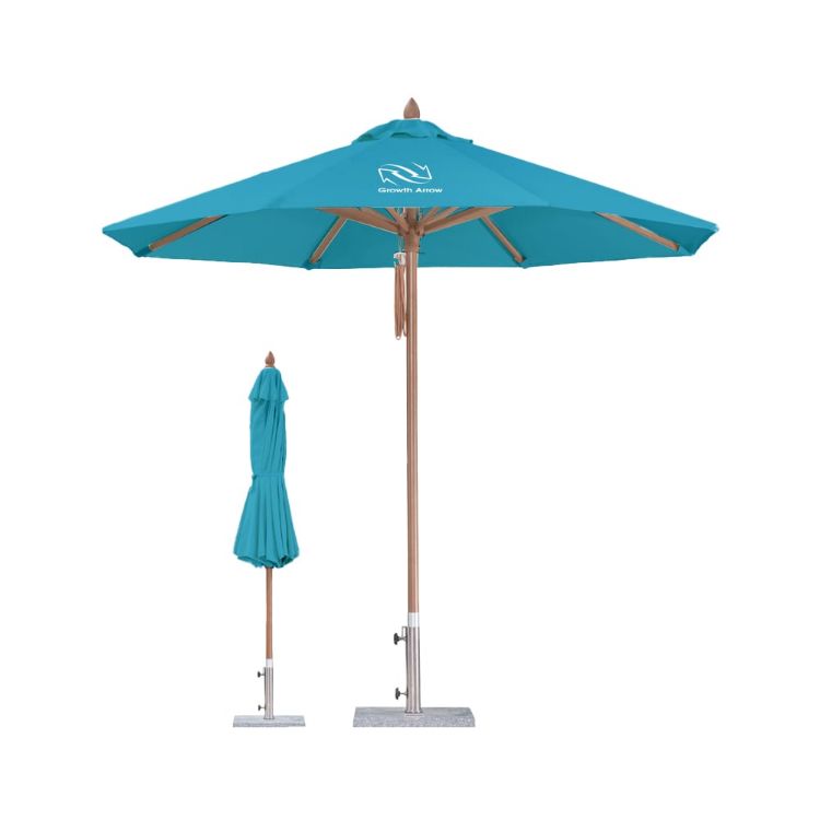 Picture of 2x2m Wind-resistant Octagon Stock Colour Outdoor Umbrella