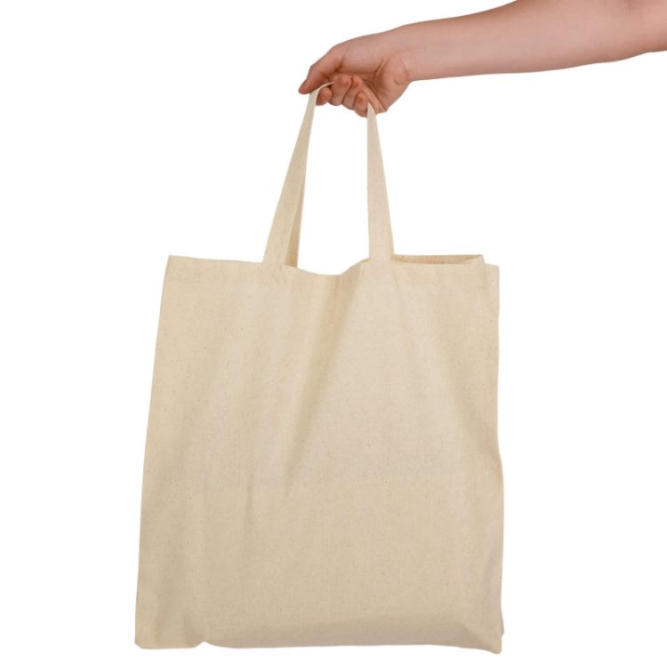 Picture of Supa Shopper Short Handle Calico Bag