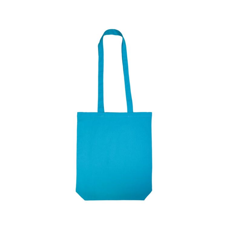 Picture of Coloured Cotton Long Handle Bag