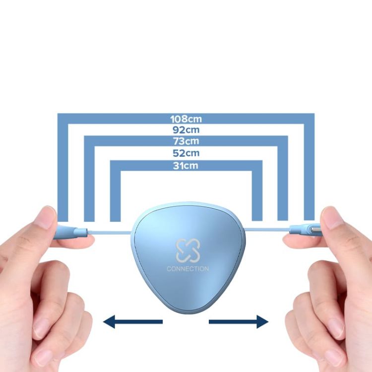 Picture of 3-In-1 Retractable Portable Charging Cable