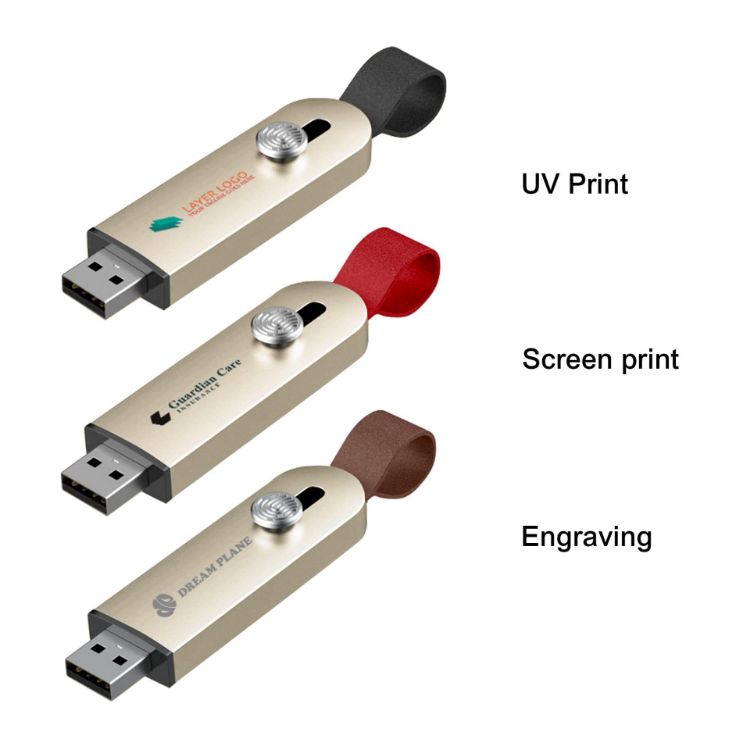 Picture of Sliding Metal Flash Drive