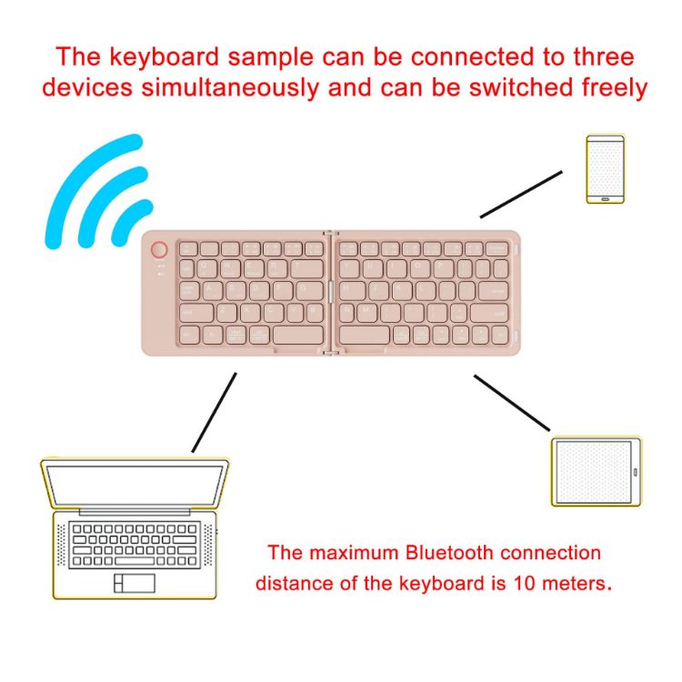 Picture of Wireless Foldable Keyboard