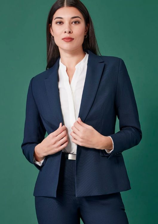 Picture of Womens Renew Single Button Mid Length Jacket