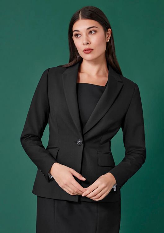 Picture of Womens Renew Single Button Mid Length Jacket
