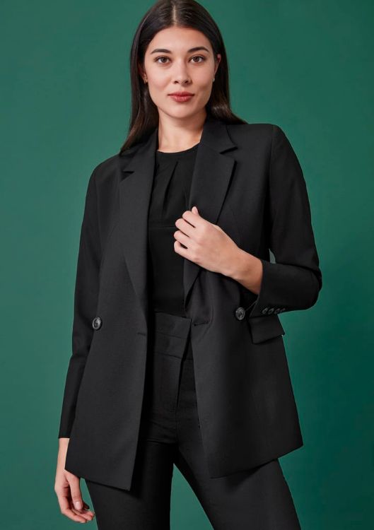 Picture of Womens Renew Double Breasted Longline Jacket