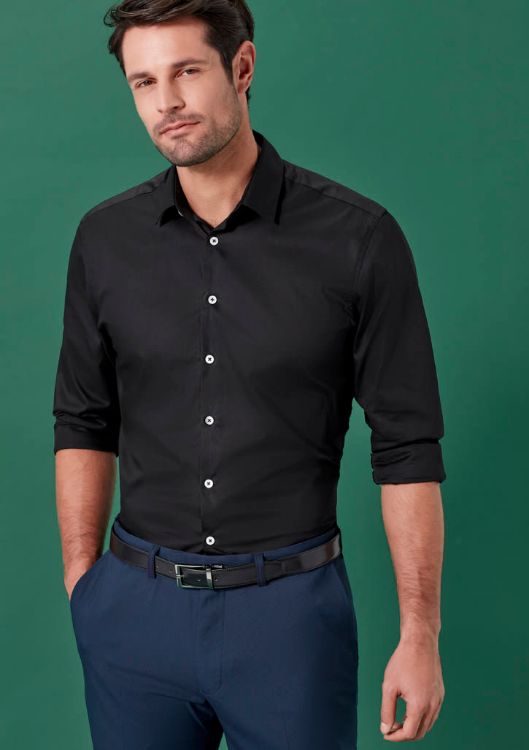 Picture of Mens Renew Slim Fit Flat Front Pant