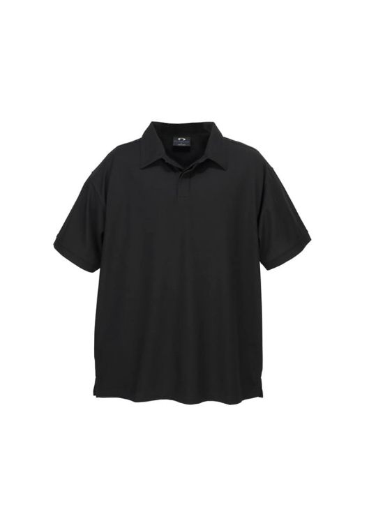 Picture of Mens Micro Waffle Short Sleeve Polo
