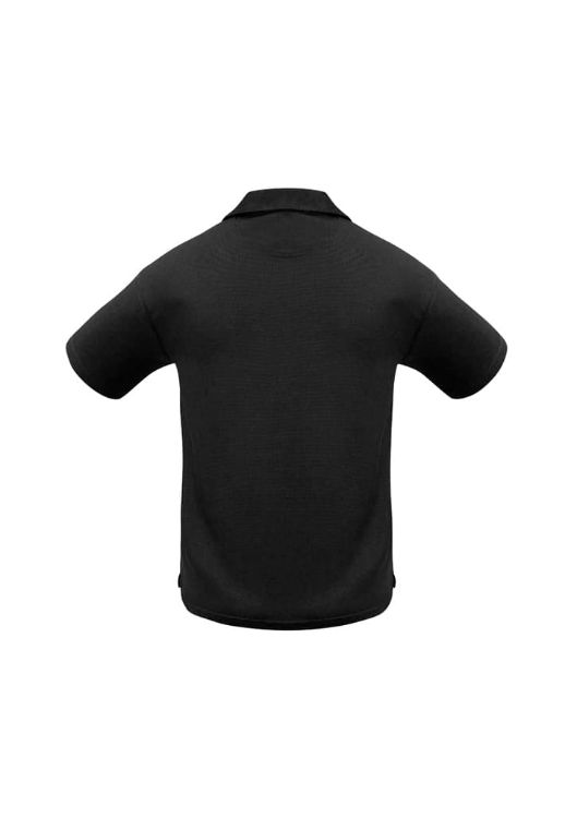 Picture of Mens Micro Waffle Short Sleeve Polo