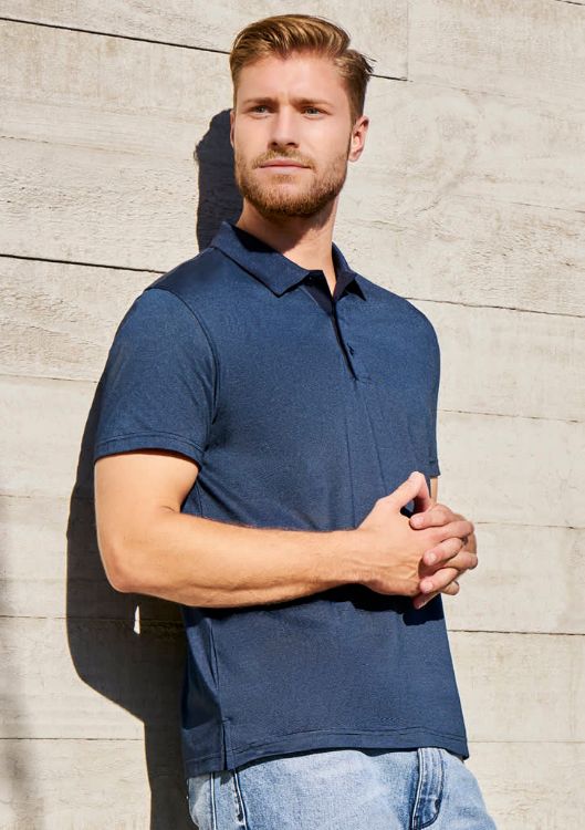 Picture of Mens Shadow Short Sleeve Polo