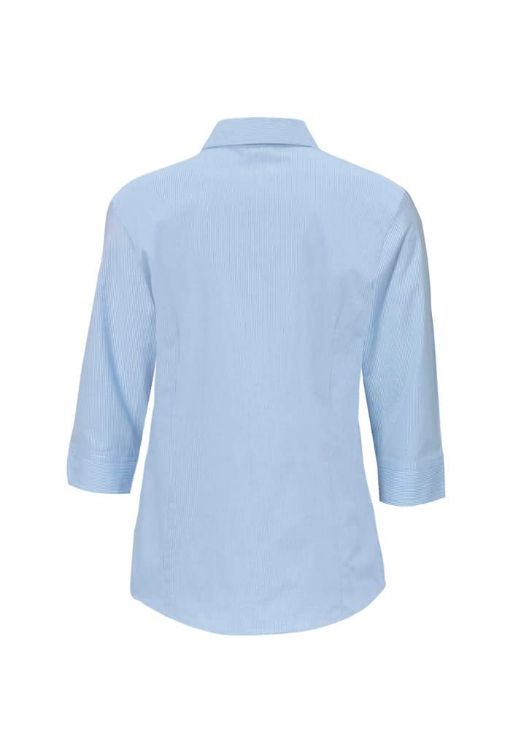 Picture of Womens Micro Check 3/4 Sleeve Shirt