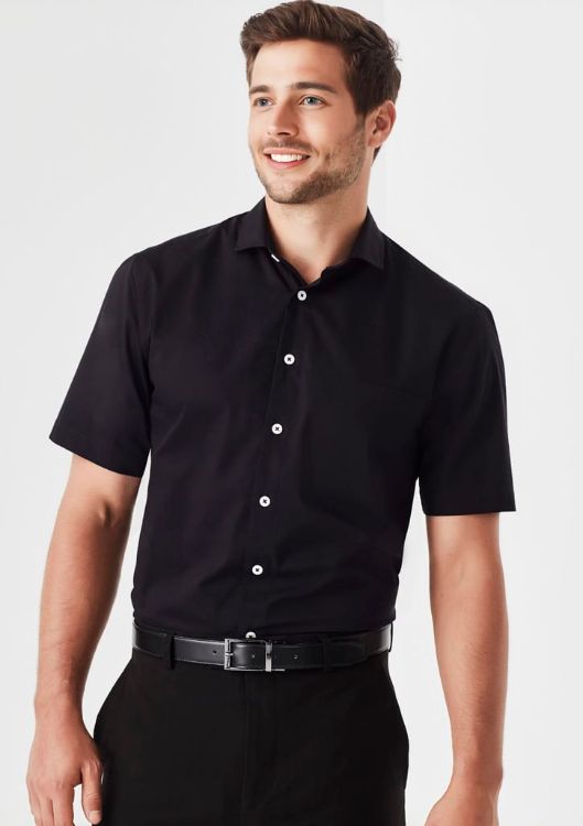 Picture of Mens Charlie Classic Fit Short Sleeve Shirt