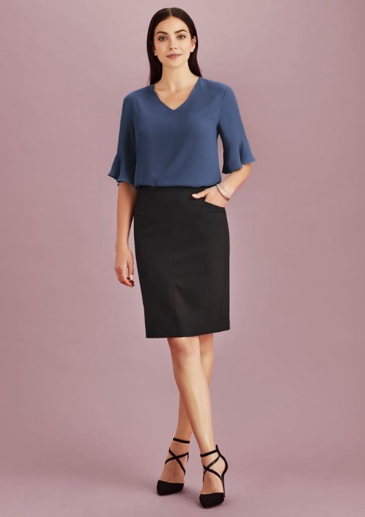 Picture of Womens Siena Bandless Pencil Skirt