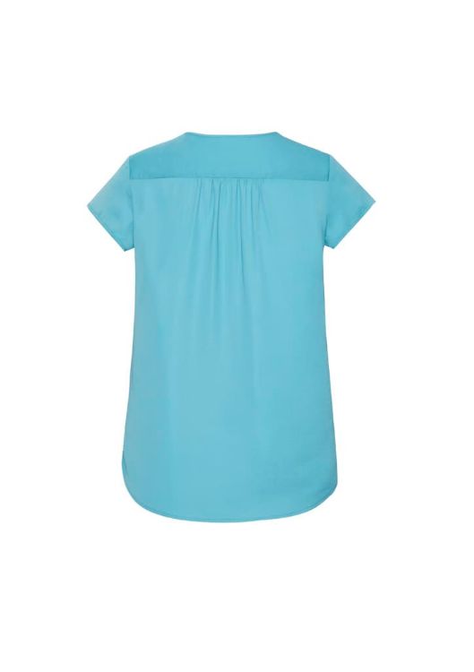 Picture of Womens Kayla V-Neck Pleat Blouse