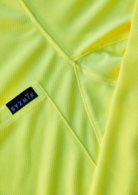Picture of Mens Hi Vis Flux Long Sleeve Polo