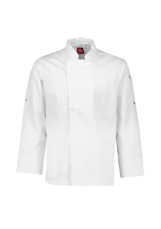 Picture of Mens Alfresco Long Sleeve Chef Jacket