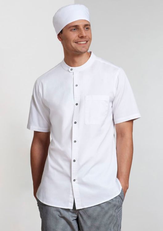 Picture of Mens Salsa Short Sleeve Chef Shirt