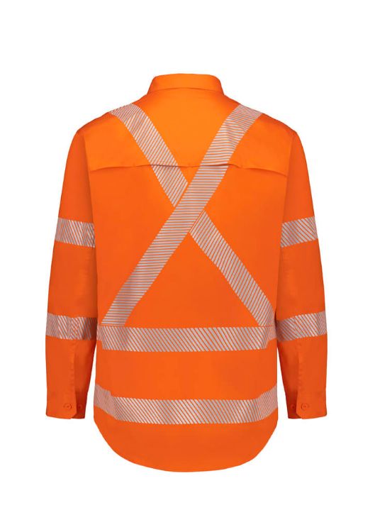 Picture of Mens Hi Vis X Back Shirt - Segmented Tape