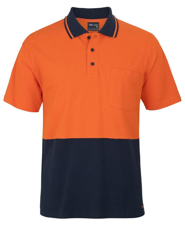 Picture of JB's Hv S/S Cotton Pique Trad Polo