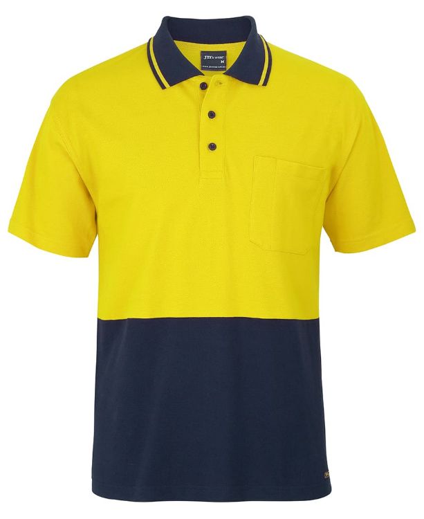 Picture of JB's Hv S/S Cotton Pique Trad Polo