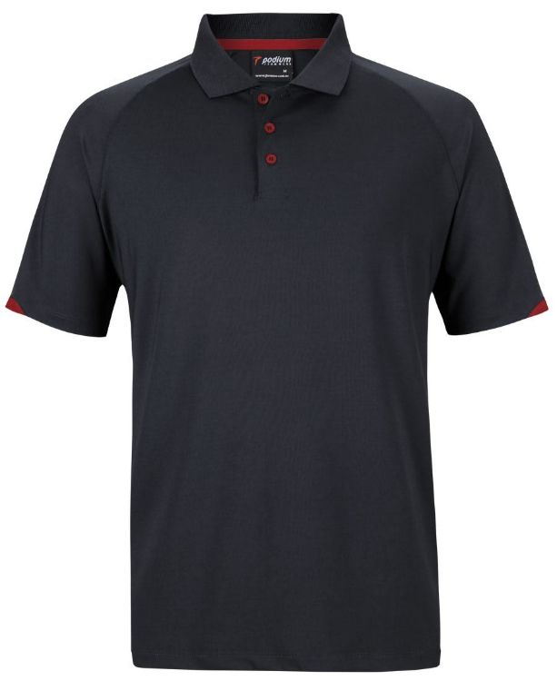 Picture of Podium Contrast Stretch Polo